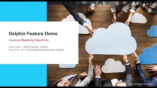 How to Use the Delphix Masking Algorithm SDK [upl. by Zelda]
