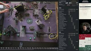 Necron VS Tau  Warhammer 40k Compeitive Battle Report [upl. by Rramal886]