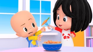 Canción de las verduras  Cánticos Para Niños  Cleo amp Cuquín [upl. by Nylarahs]