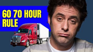 Avoid Fines Master the 6070Hour Rule in Trucking 💼⏳ [upl. by Orpah]