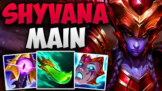 SHYVANA MAIN DOMINATING IN HIGH ELO  CHALLENGER SHYVANA JUNGLE GAMEPLAY  Patch 1414 S14 [upl. by Kathryn]