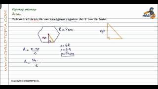 Figuras Planas Áreas 3º de ESO matemáticas [upl. by Eihcir]