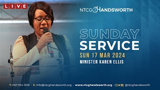 Sunday Service 17th March 2024  Minister Karen Ellis  NTCG Handsworth [upl. by Aihtennek565]