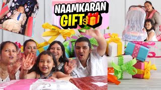 đźŽđźŤNephew ko mile Naamkaran ceremony pe GiftsđźĄ°đź‘¶ newborn gifts namingceremony [upl. by Gavette566]