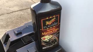 Miracle Meguiars Flagship Premium Marine Wax [upl. by Onilegna]