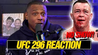 Jamahal Hill  UFC 296 Reaction CALLS OUT COLBYS CLOWN SHOW [upl. by Ettenig]