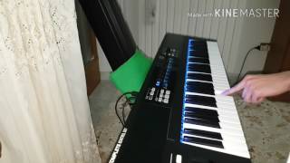 Rammstein  Ich Will Live version cover only keyboard track with all sounds [upl. by Eelsew5]