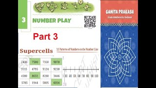 Class 6 Chapter 3 Number Play Part 3 Ganita Prakash NCERT Math  Supercells  Number Lines Exercise [upl. by Nicoline653]