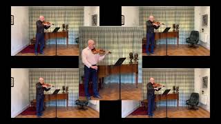 Chanson Triste Tchaikovsy in my arrangement for 5 violins [upl. by Aicena]