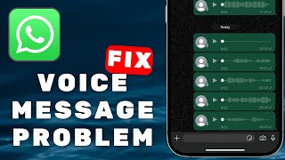 How To Fix WhatsApp Voice Message Problem [upl. by Eetnahc428]