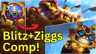 This New Ziggs Tech is FUN Tockers Trials Chaos Mode Teamfight Tactics [upl. by Ryter]