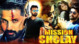 Mission Sholay Full Hindi Dubbed Action Movie  2024 Nithin Latest Films  Megha Akash Ravi Kishan [upl. by Adnomal]