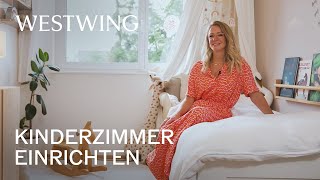 Kinderzimmer einrichten  Wohnen mit Kindern  Gemütliche Ideen für das Kinderzimmer  Howto [upl. by Vilma]