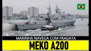 quotMARINHA BR navega com FRAGATA MEKO A200quot military militar geopolitica [upl. by Ernald]