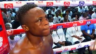 Isaac Dogboe knocks out Javier Chacon in round seven  Full fight [upl. by Paucker]