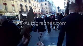 Gwendoline Christie not signing autographs in Paris [upl. by Drwde496]