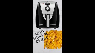 BATATA RÚSTICA NA AIR FRYER  FÊ amp FÉ NA COZINHA  DICAS  Shorts [upl. by Celeste]