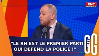 Le RN le parti des policiers  Mathieu Valet est face aux GG [upl. by Michelsen350]