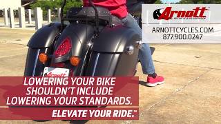 Arnott Adjustable Air Suspension Kits for Indian Motorcycles [upl. by Martinsen]