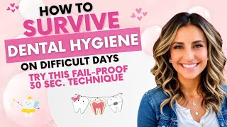 How To Survive Dental Hygiene On Difficult Days  Try This FailProof 30 Sec Technique With Me [upl. by Akimert]