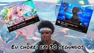 2 em 1 Taka  Carta ao Tempo  Feat AnnyTHN  Anny  BLUE ft TakaB  JV REACT [upl. by Ellynn]