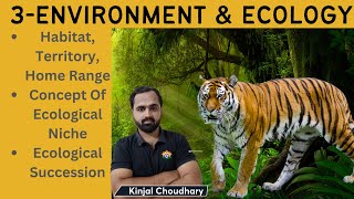 3 Environment And Ecology For UPSC CSE By Kinjal [upl. by Yelnet]