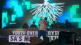 Cassper Nyovest live concert performing his new music Cassper Nyovest with Maglera [upl. by Ydnirb]