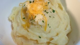 How to make Mashed Potatoes with Cheddar Cheese  Easy Cooking [upl. by Jane]