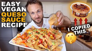 AMAZING VEGAN QUESO SAUCE RECIPE  EASY amp HEALTHY [upl. by Adnicaj]