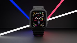 Elkson Quattro Pro Series Apple Watch Bumper Case with Bands [upl. by Aikmat172]