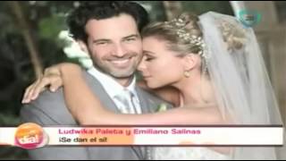 Ludwika Paleta y Emiliano Salinas contraen matrimonio [upl. by Gnivre]