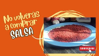 Como hacer una pasta de bija o achiote [upl. by Kalk]