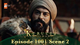 Kurulus Osman Urdu  Season 2 Episode 100 Scene 2  Osman Sahab ki raye [upl. by Dupre]