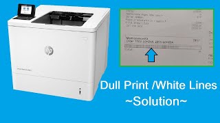 How to Solve Print Quality ProblemHP LaserJet Printers [upl. by Imrots92]