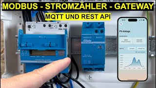 Gateway anschließen und einrichten  Zählerdaten via MQTT und RESTAPI  Eltako ZGW16WLIP [upl. by Agle494]