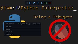 Using a Debugger  Python Interpreted [upl. by Manaker]