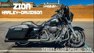 2020 HarleyDavidson FLHXS Street Glide Special 107 Denim Black  Zion HD Bike of the Week [upl. by Attennyl]