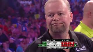 A World Championship thriller  Van Barneveld v Van Gerwen  2016 World Championship [upl. by Nelleyram]