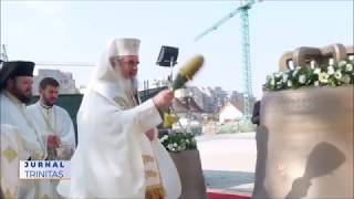 Orthodox Patriarch of Bucharest consecrates Bells for the new Cathedral [upl. by Engelhart]