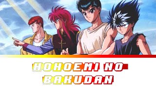 1080 Ghost Fighter Theme Song  Hohoemi no Bakudan Lyrics JapaneseRomajiEnglish [upl. by Anahpos]