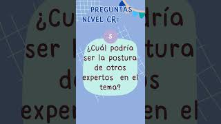 10 preguntas para evaluar el nivel crítico en textos argumentativos [upl. by Stern46]