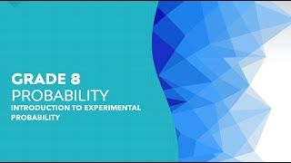 Experimental Probability  Grade 8 Mathematics ExperimentalProbability [upl. by Nika]