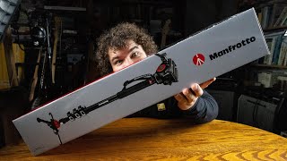 Manfrotto Xpro Monopod Video Kit First Impressions and Unboxing [upl. by Carlene]