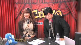 Jaime Gravy entrevista a Miss Coco en El Circo de La Mega [upl. by Rekrap507]