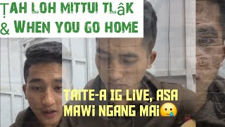 Lalsanglianataitea  IG live a hla sak mâwi zual pahnih 💚 [upl. by Elocn]