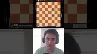 INSANE Endgame Time Scramble vs BlitzStream chess shorts [upl. by Harriott]