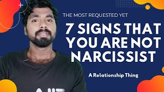 7 Signs that you are not A Narcissist in a Relationship  Tamil [upl. by Opal]