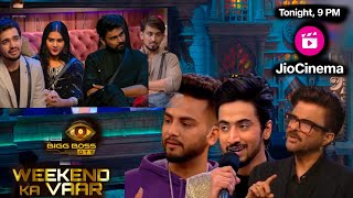 Bigg Boss ott 3 Weekend ka Vaar Today Episode Elvish yadav Anil Mr faisu fights Shivani Lovekesh [upl. by Risley]