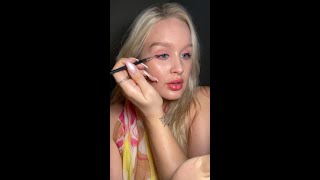 Summer Peach Makeup Look [upl. by Ayot]