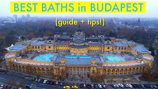 Best Baths in Budapest Hungary [upl. by Alrick436]